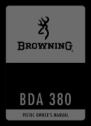 Browning BDA-380 Owners Manual